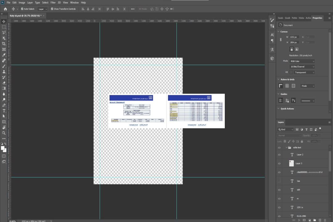 Arabie Saoudite Alrajhi Bank relevé de compte Modèle Word et PDF, 2 pages template